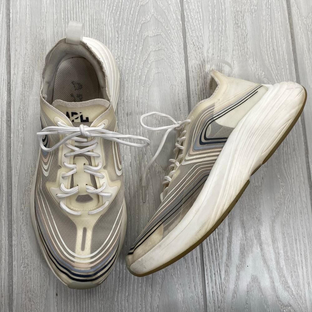 APL Athletic Propulsion Labs Women's Ivory Multi Streamline Sneakers Size 9 $350